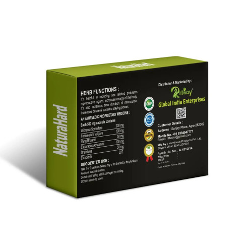 Riffway Natura Hard (10 Capsules)