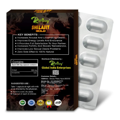 Riffway Shilajit Gold (10 Capsules)