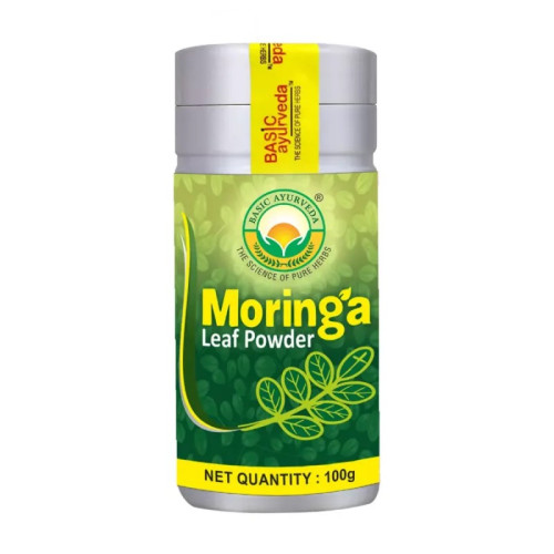 Basic Ayurveda Moringa Leaf Powder (100g)