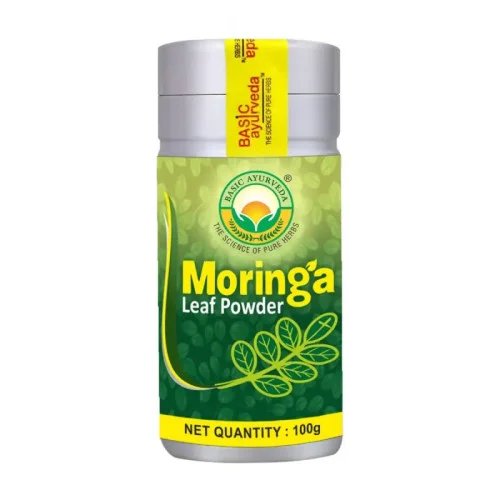 Basic Ayurveda Moringa Leaf Powder (100g)