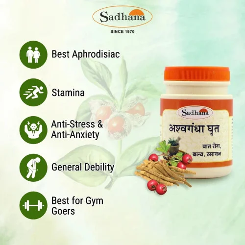 Sadhana Ashwagandha Ghrita (200g)