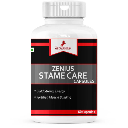 Zenius India Stame Care  Capsulesule For Men (60cap)