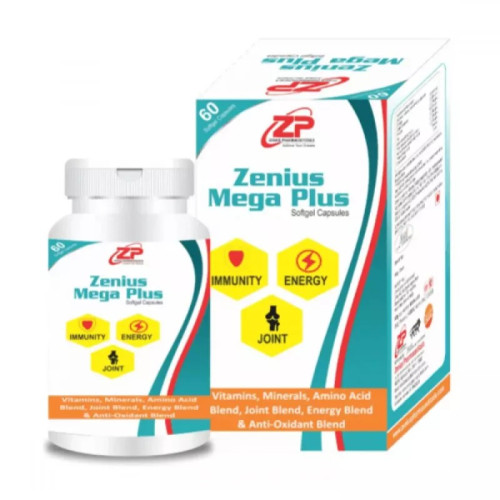 Zenius India Mega Plus (60cap)