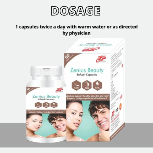 Zenius India Beauty  Capsulesule (60cap)