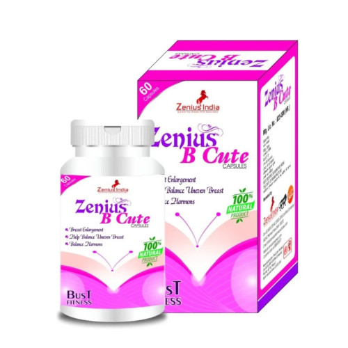 Zenius India B Cute  Capsulesule For Breast Reduction (60cap)