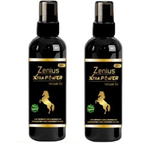Zenius India Xtra Power Sexual Gel For Men (50ml, Pack of 2)