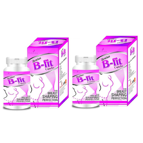 Zenius India B Fit  Capsulesule For Breast Enlargement (60cap, Pack of 2)