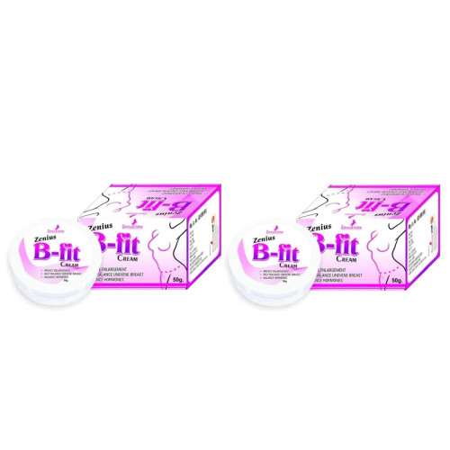 Zenius India B Fit Cream For Breast Enlargement Cream (50g, Pack of 2)