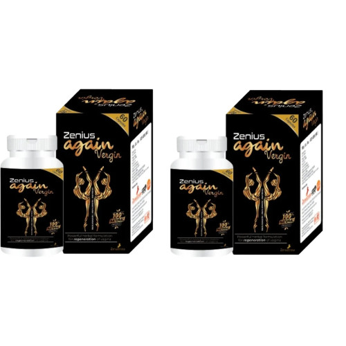 Zenius India Again Vergin  Capsules For Women (60cap, Pack of 2)