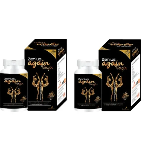 Zenius India Again Vergin  Capsules For Women (60cap, Pack of 2)