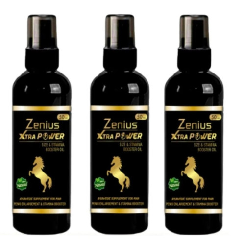Zenius India Xtra Power Sexual Oil For Men (50ml, Pack of 3)