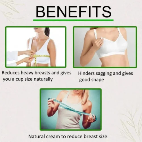 Zenius India B Cute Cream For Breast Reduction (50g, Pack of 3)