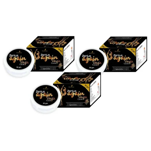Zenius India Again Vergin Cream For Vagina Tightening (50g, Pack of 3)