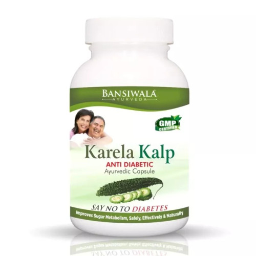 Bansiwala Karela Kalp Anti Diabetes  Capsulesule (60 Capsules)