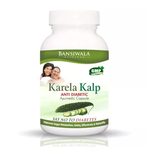 Bansiwala Karela Kalp Anti Diabetes  Capsulesule (60 Capsules)