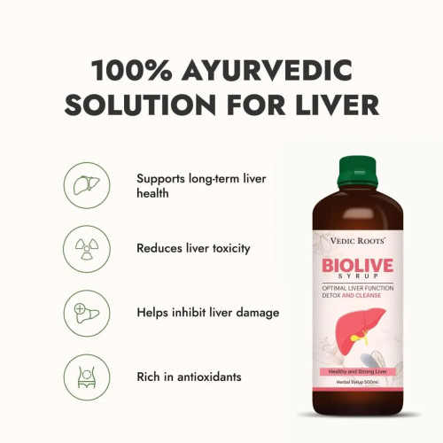 Vedic Roots Biolive Syrup (500ml)