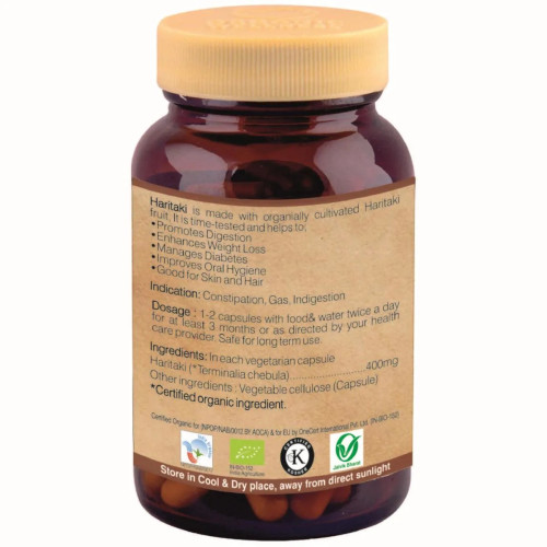 Organic Wellness Haritaki (90 Capsules)