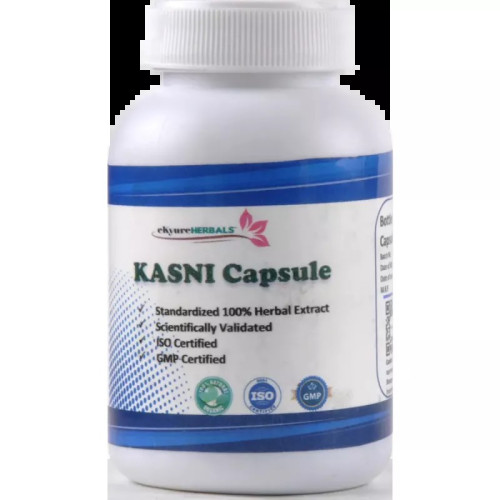 Ekyure Herbals Kasni 500mg  Capsulesule (60 Capsules)