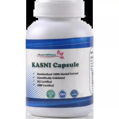 Ekyure Herbals Kasni 500mg  Capsulesule (60 Capsules)