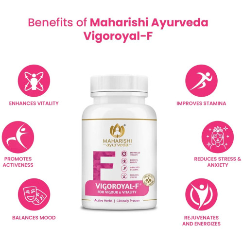 Maharishi Ayurveda Vigoroyal-F  Tablets (60 Tablets)