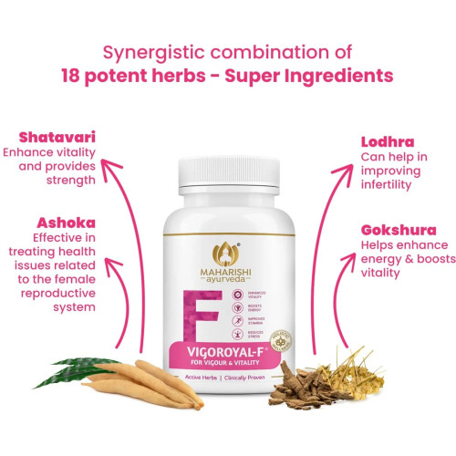 Maharishi Ayurveda Vigoroyal-F  Tablets (60 Tablets)