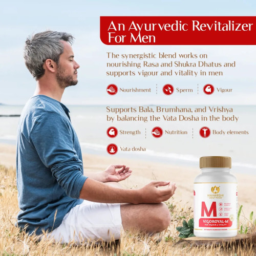 Maharishi Ayurveda Vigoroyal-M  Tablets (60 Tablets)