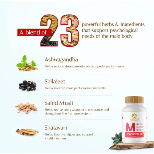 Maharishi Ayurveda Vigoroyal-M  Tablets (60 Tablets)