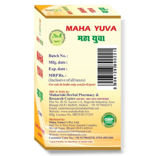 Maha Herbals Maha Yuva (30 Tablets)