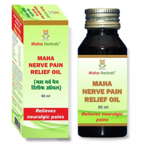 Maha Herbals Maha Nerve Pain Relief Oil (60ml)