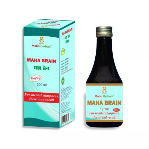 Maha Herbals Maha Brain Syrup (200ml)