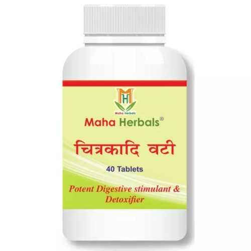Maha Herbals Chitrakadi Vati (40 Tablets)
