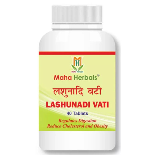 Maha Herbals Lasunadi Vati (40 Tablets)