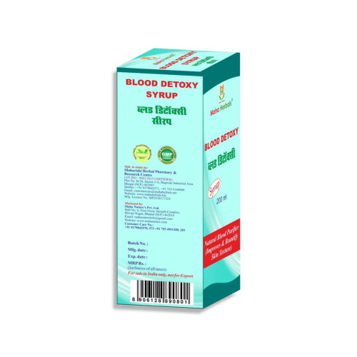 Maha Herbals Blood Detoxy Syrup (200ml)