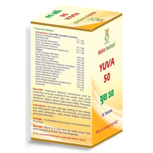 Maha Herbals Yuva 50 (30 Tablets)