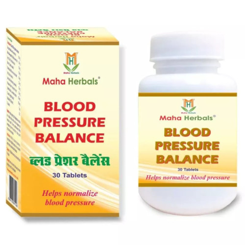 Maha Herbals Blood Pressure Balance (30 Tablets)