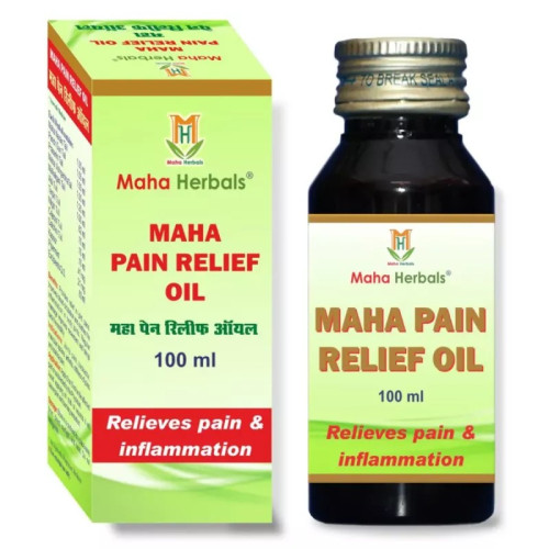 Maha Herbals Maha Pain Relief Oil (100ml)