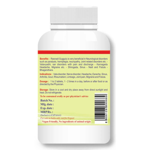 Maha Herbals Rasnadi Guggulu (40 Tablets)