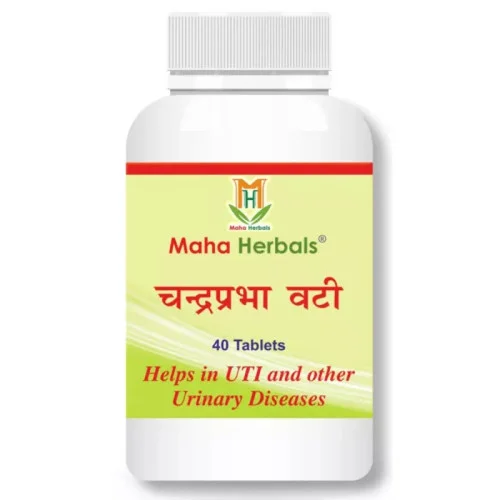 Maha Herbals Chandraprabha Vati (40 Tablets)