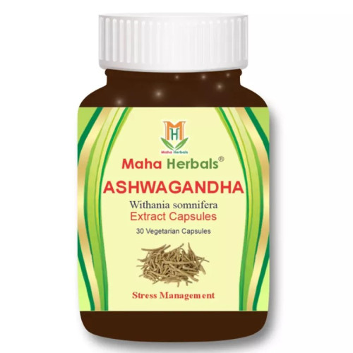 Maha Herbals Ashwagandha Extract  Capsules (30cap)