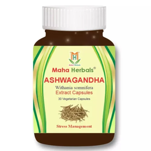 Maha Herbals Ashwagandha Extract  Capsules (30cap)