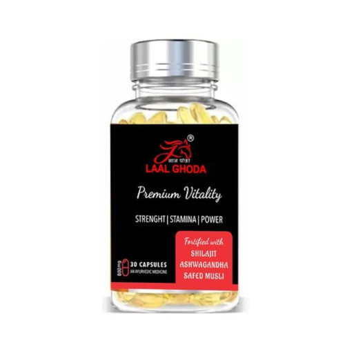 Laal Ghoda Premium Vitality (30 Capsules)