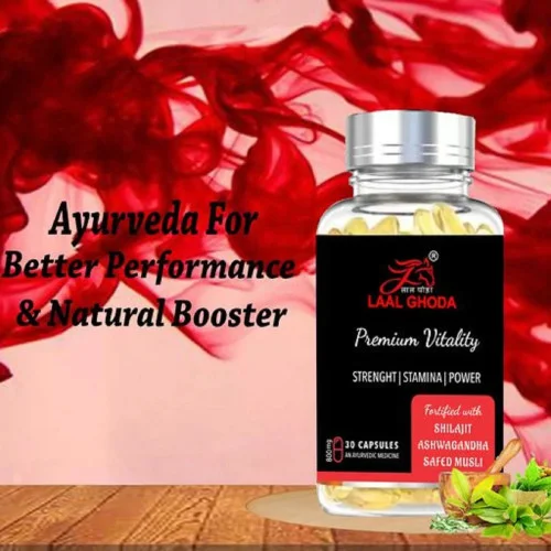 Laal Ghoda Premium Vitality (30 Capsules)