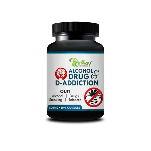 Riffway Alcohol Drug & D-Addiction (30 Capsules)