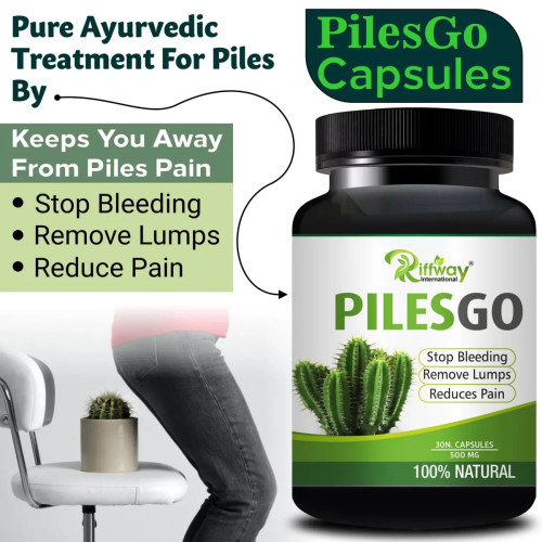 Riffway Piles Go (30 Capsules)