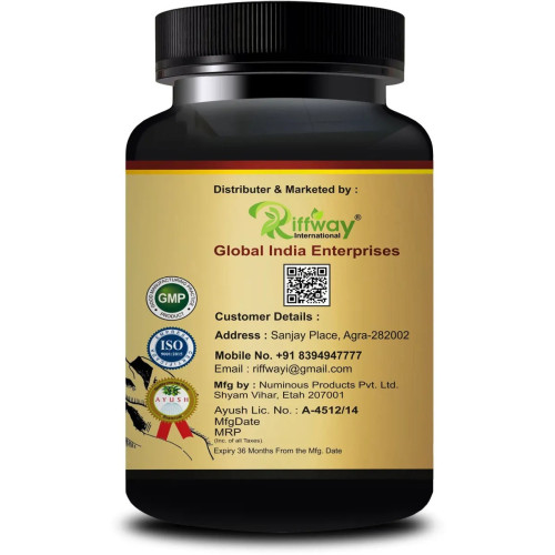 Riffway Pure Shilajit (30 Capsules)