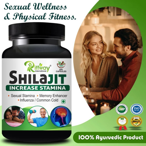 Riffway Shilajit Increase Stamina (30 Capsules)