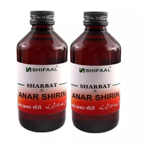 Shifaal Sharbat E Anar Shirin (500ml, Pack of 2)