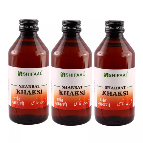Shifaal Sharbat Khaksi (200ml, Pack of 3)