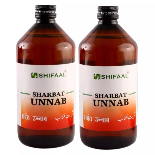 Shifaal Sharbat Unnab (500ml, Pack of 2)