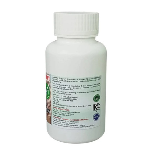 Universal Herbal & Concentrates Arthritis Support (60 Capsules)